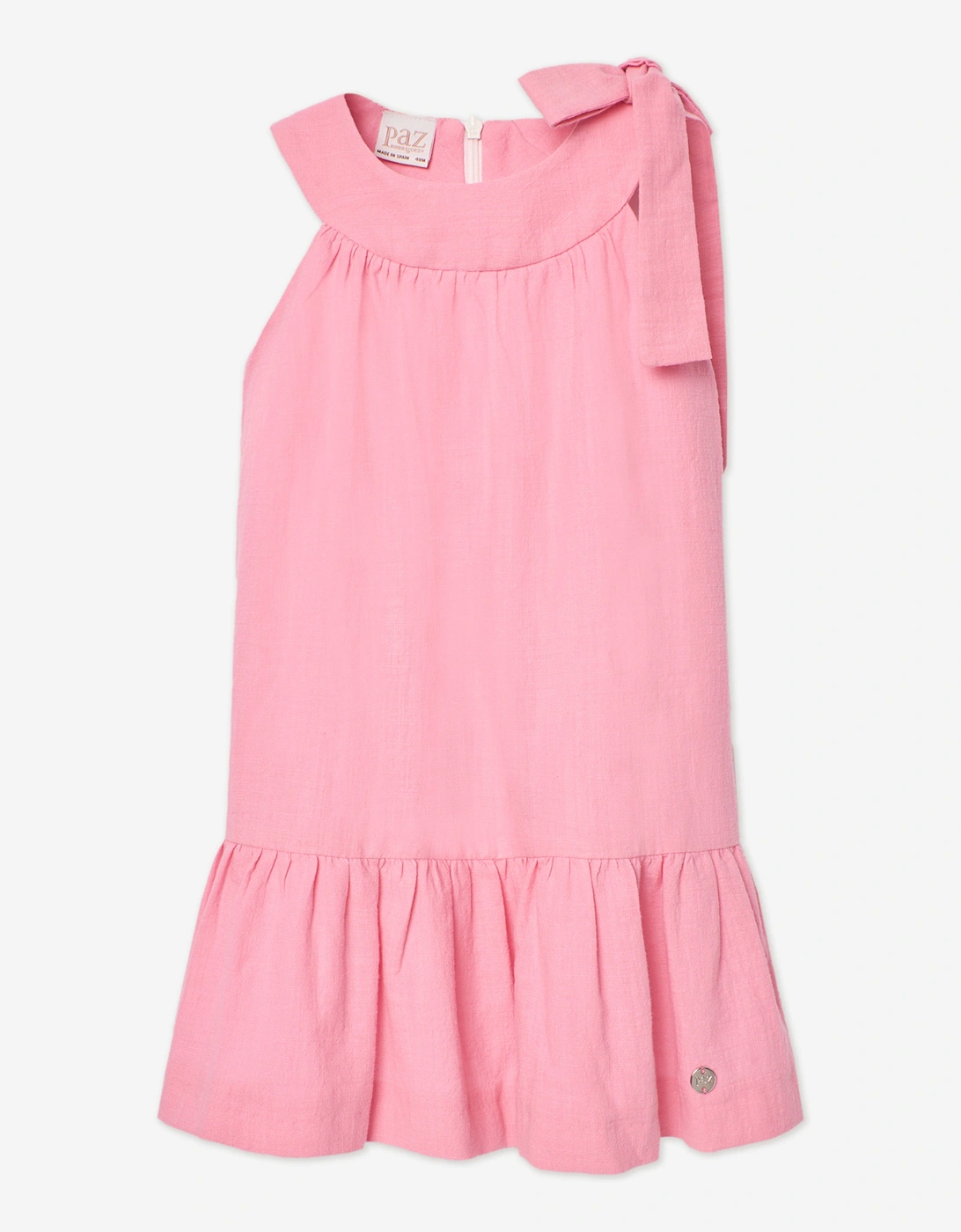 Girls Floral Dress in Pink, 5 of 4