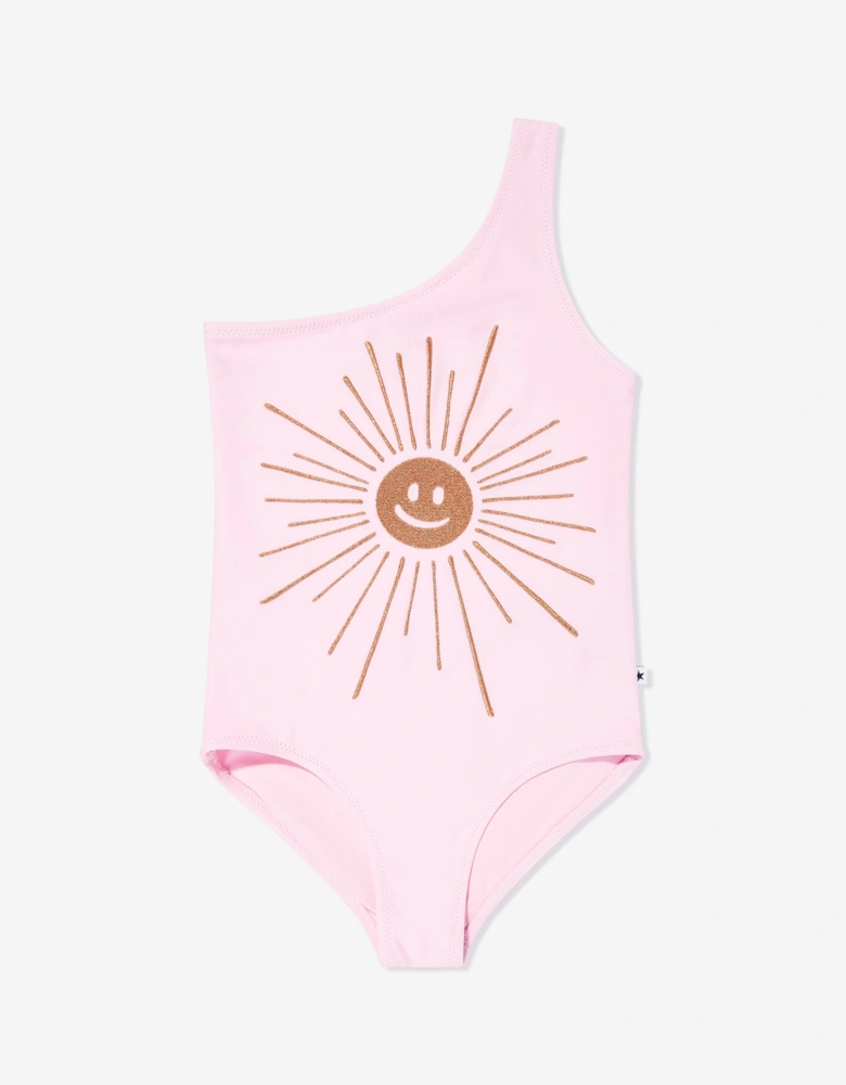 Girls Nai Glowing Swimsuit in Pink (UPF50+)