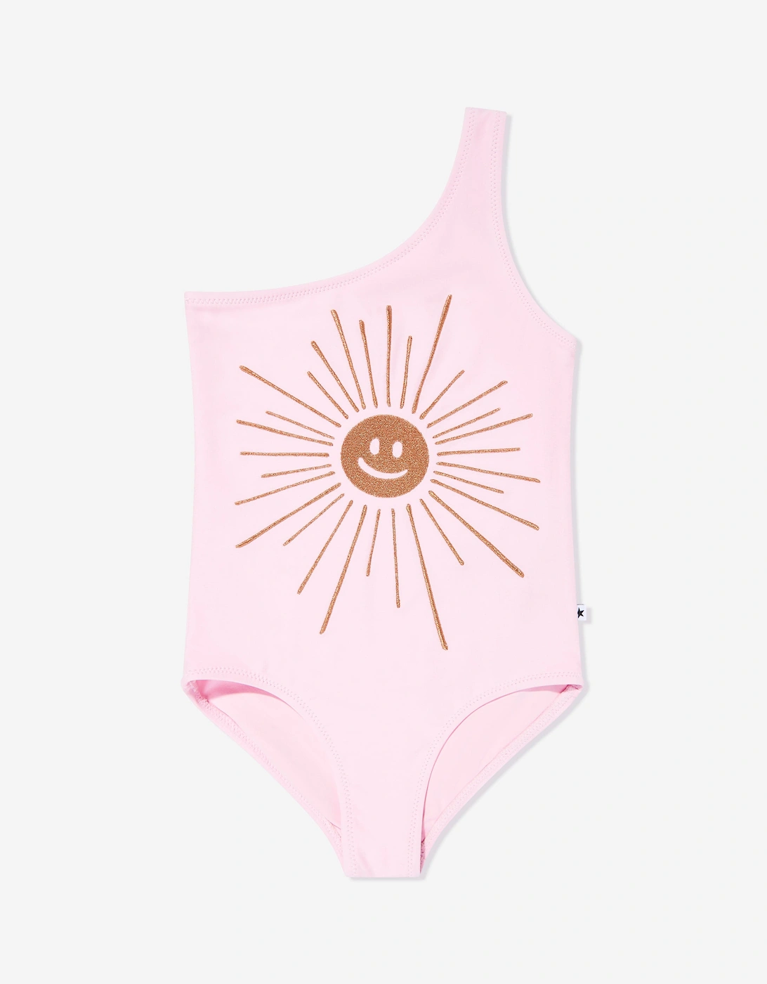 Girls Nai Glowing Swimsuit in Pink (UPF50+), 5 of 4