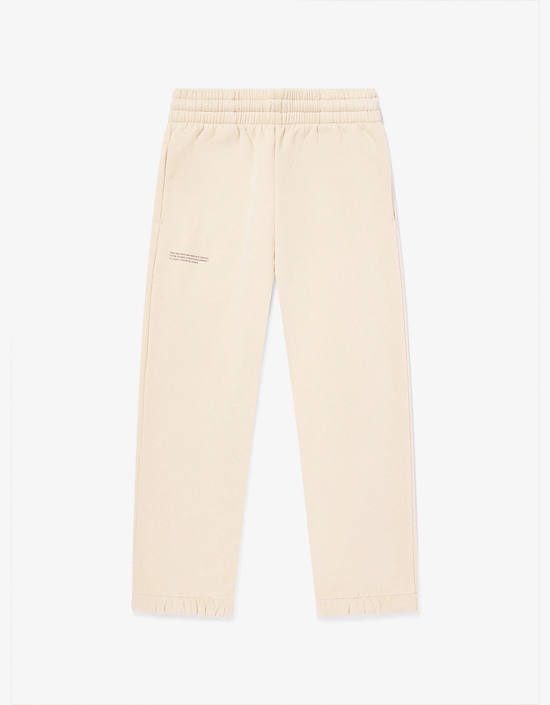 Pangaia Unisex Cream 365 Midweight Track Pants In Beige - Size: 3 - 4 Yrs Kids
