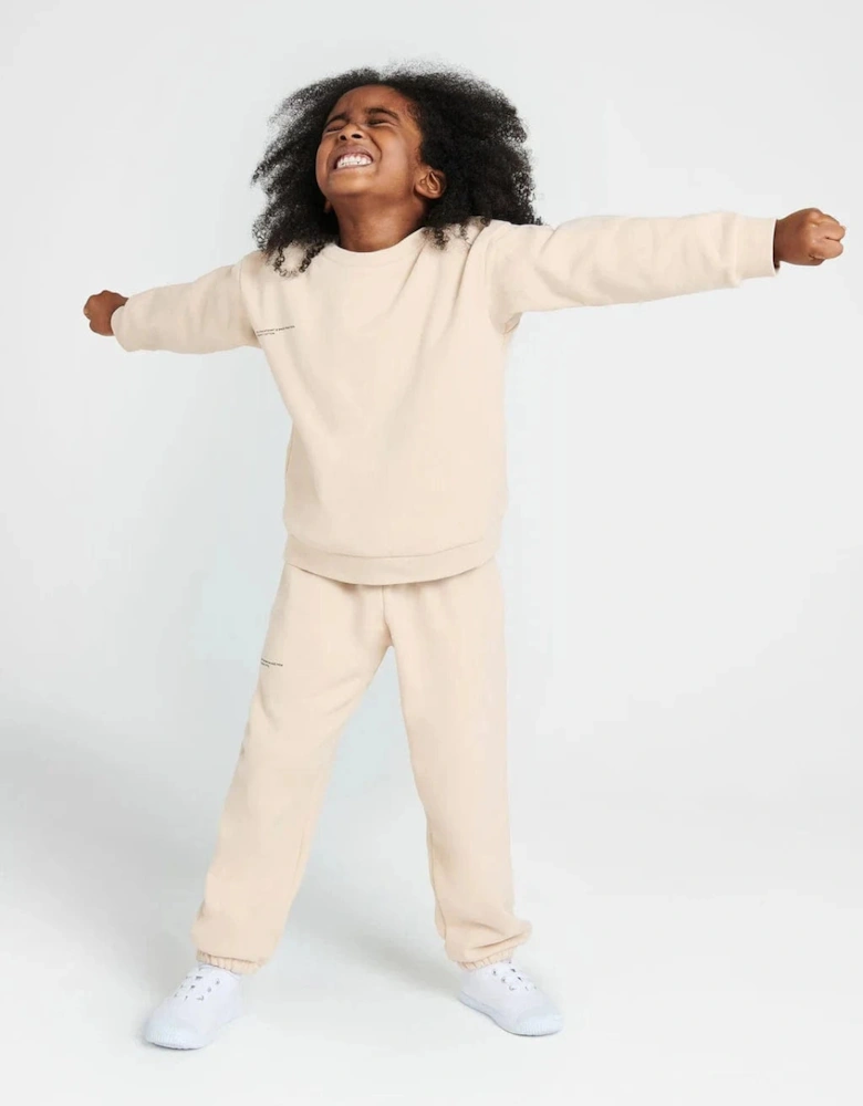 Kids 365 Midweight Track Pants in Beige