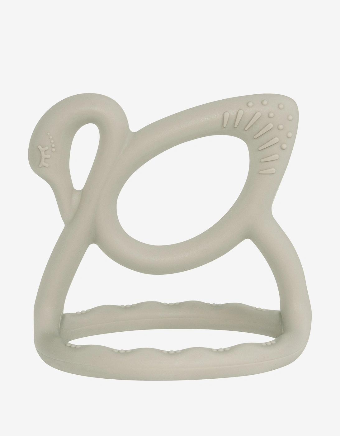 Bloom Bambini Girl's Bloom Bambini Baby Swan Teether in Grey