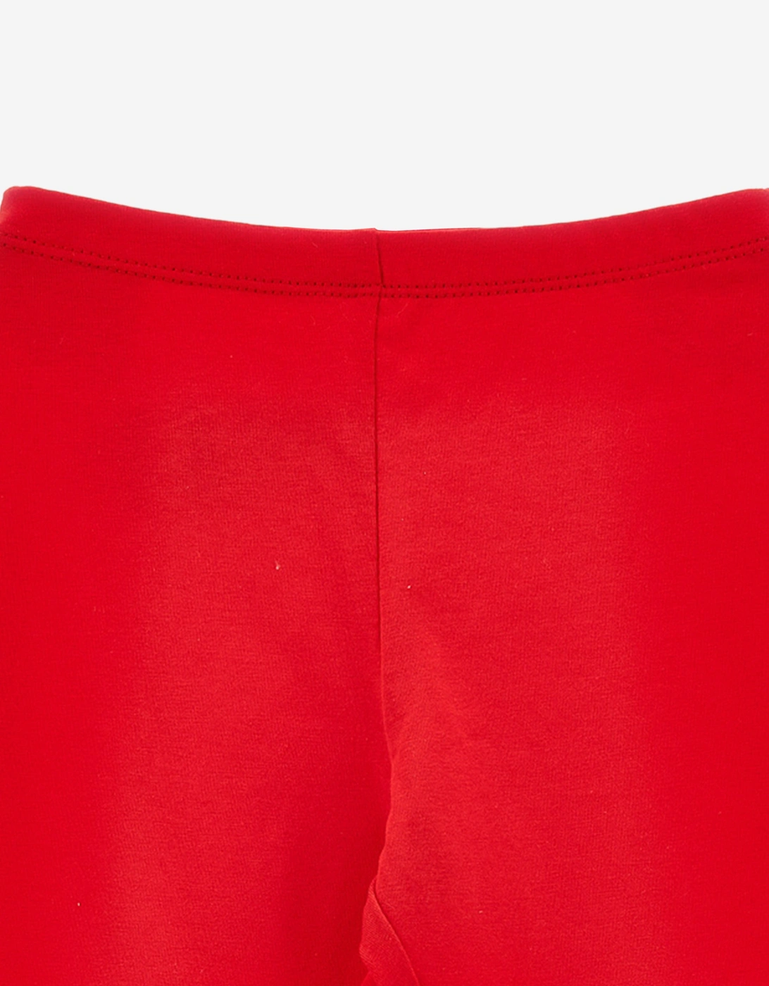 Girls Branded Leggings in Red