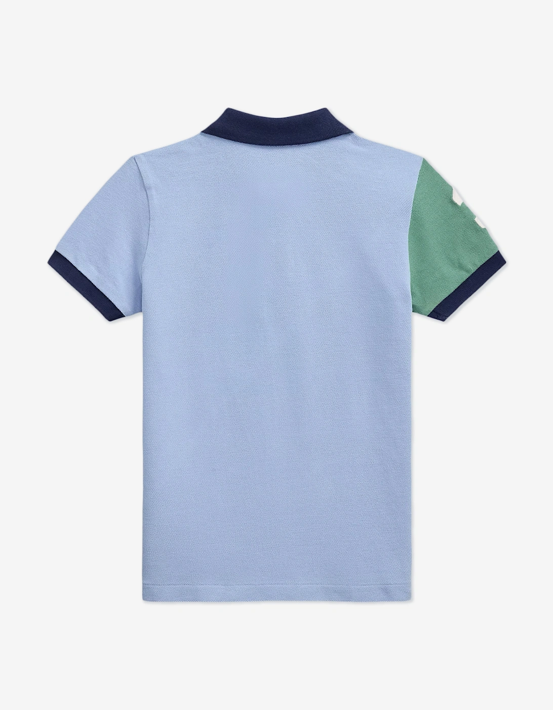 Boys Colourblock Polo Shirt in Multicolour