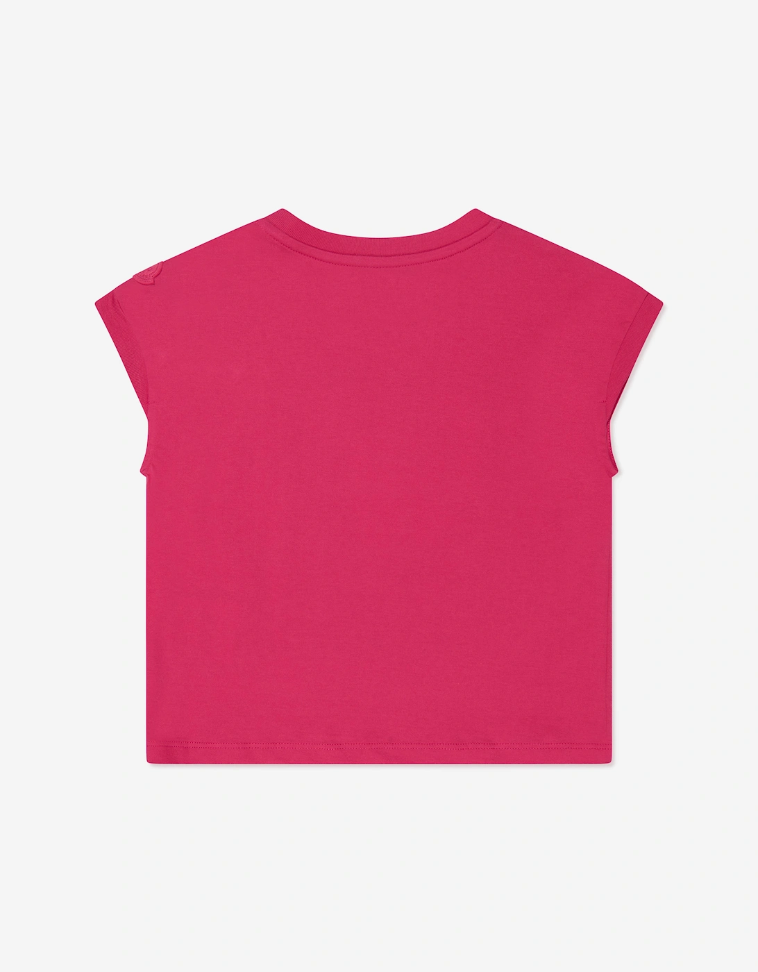 Enfant Girls Logo Graphic T-Shirt in Pink