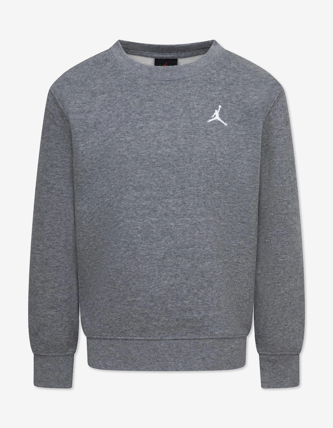 Jordan Boys Brooklyn Fleece Essential Sweatshirt in Grey, 5 of 4