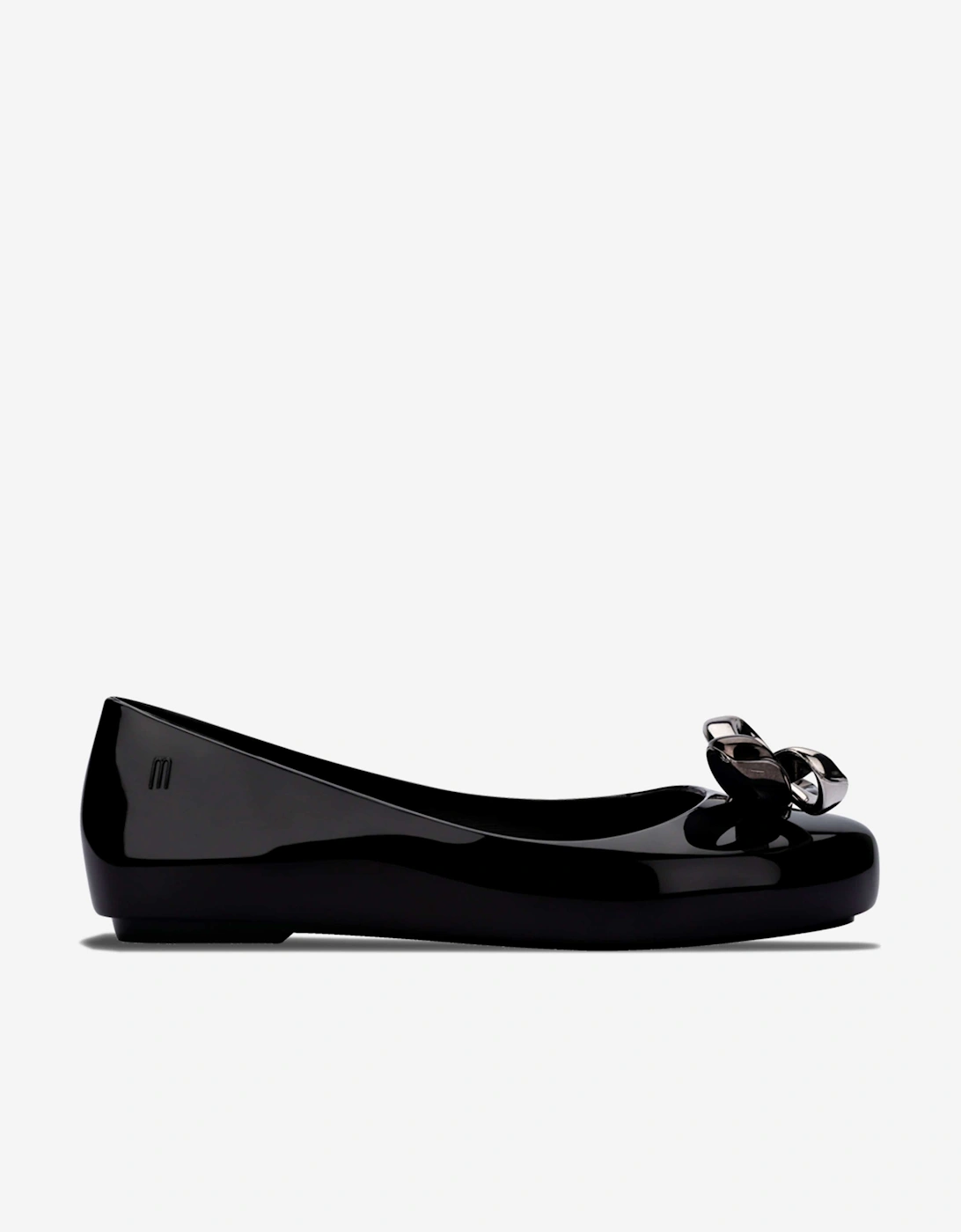 Girls Sweet Love Glam Ballet Flats in Black, 5 of 4