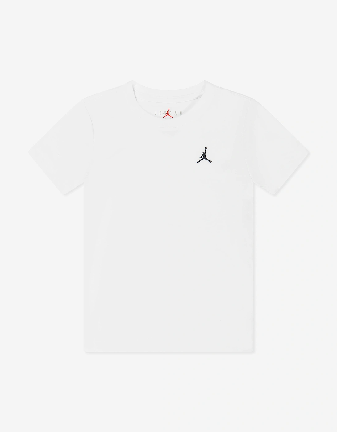 Jordan Boys Jumpman Air Embroidered T-Shirt in White, 5 of 4
