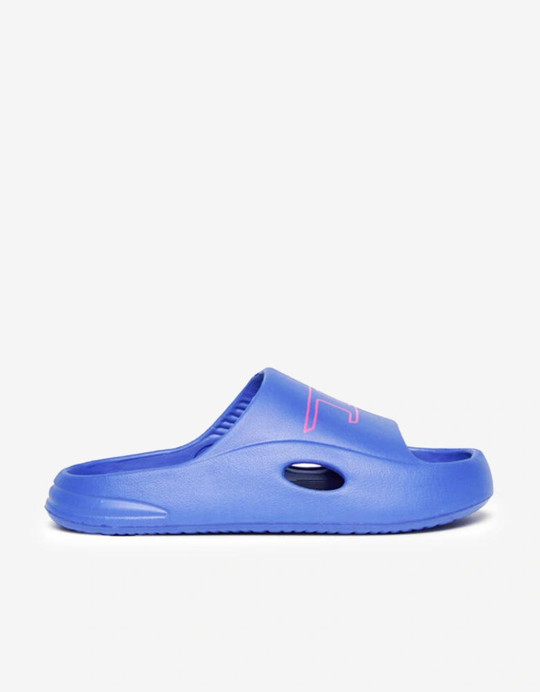 Kids Logo Sliders in Blue