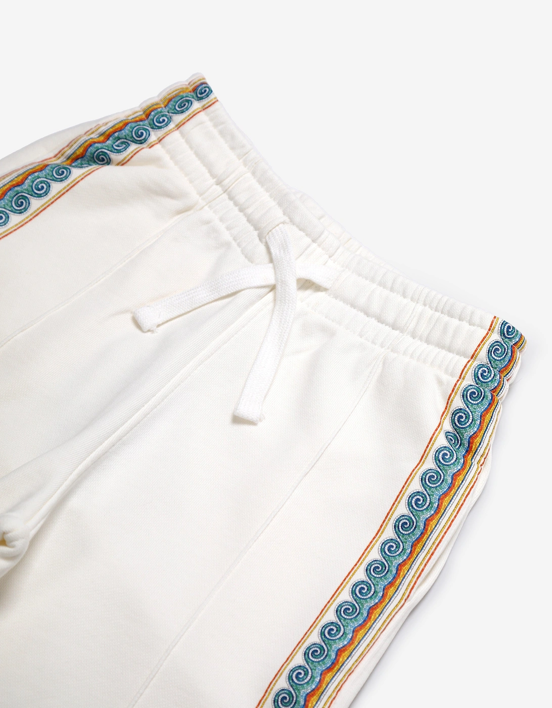 Kids Greco Wave Joggers in White