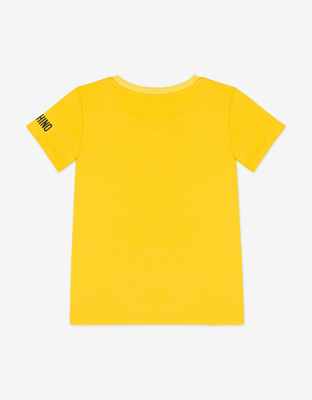 Kids Smiley Face T-Shirt in Yellow