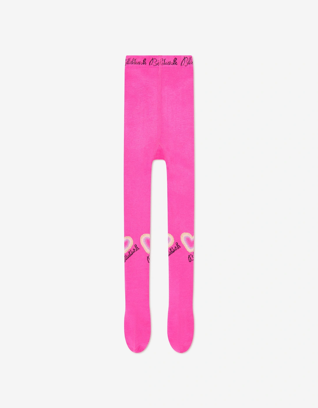 Billieblush Girls Heart Logo Tights in Pink, 5 of 4