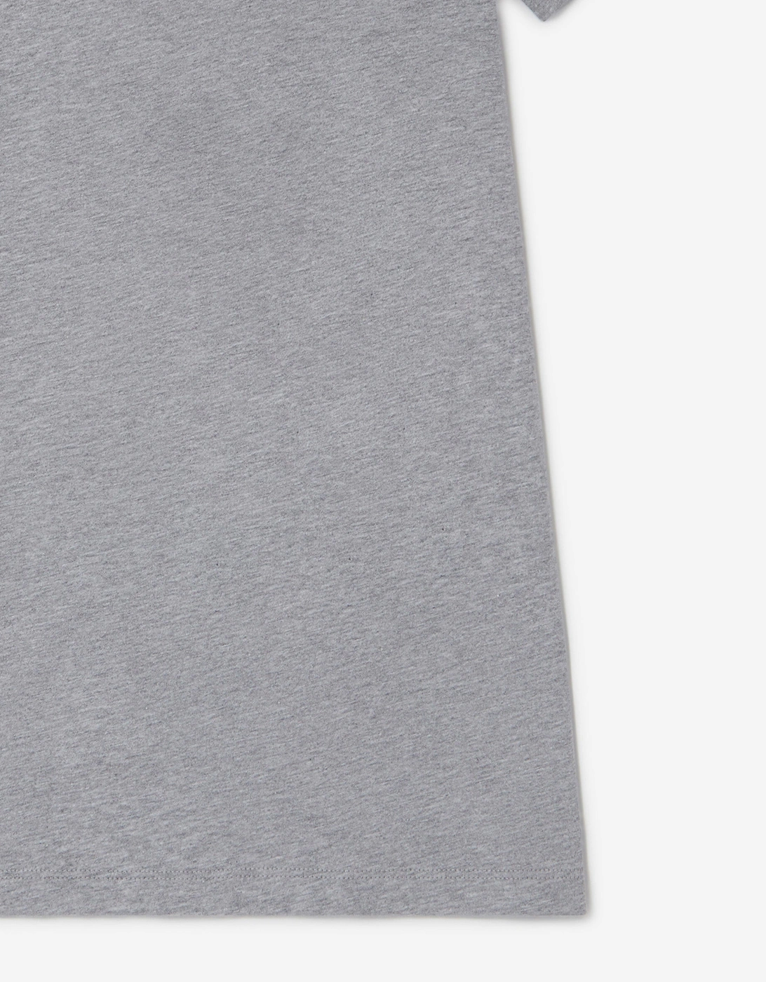 Girls Fringed Star Jersey Dress in Grey