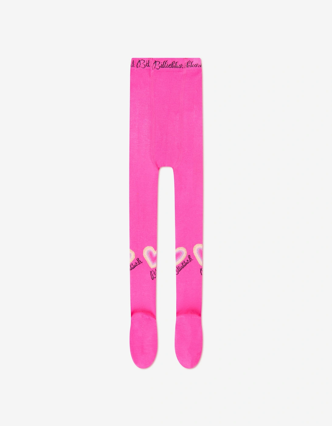 Billieblush Girls Heart Logo Tights in Pink