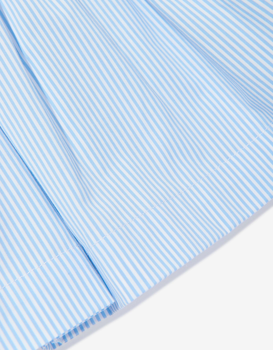 Girls Poplin Skirt in Blue