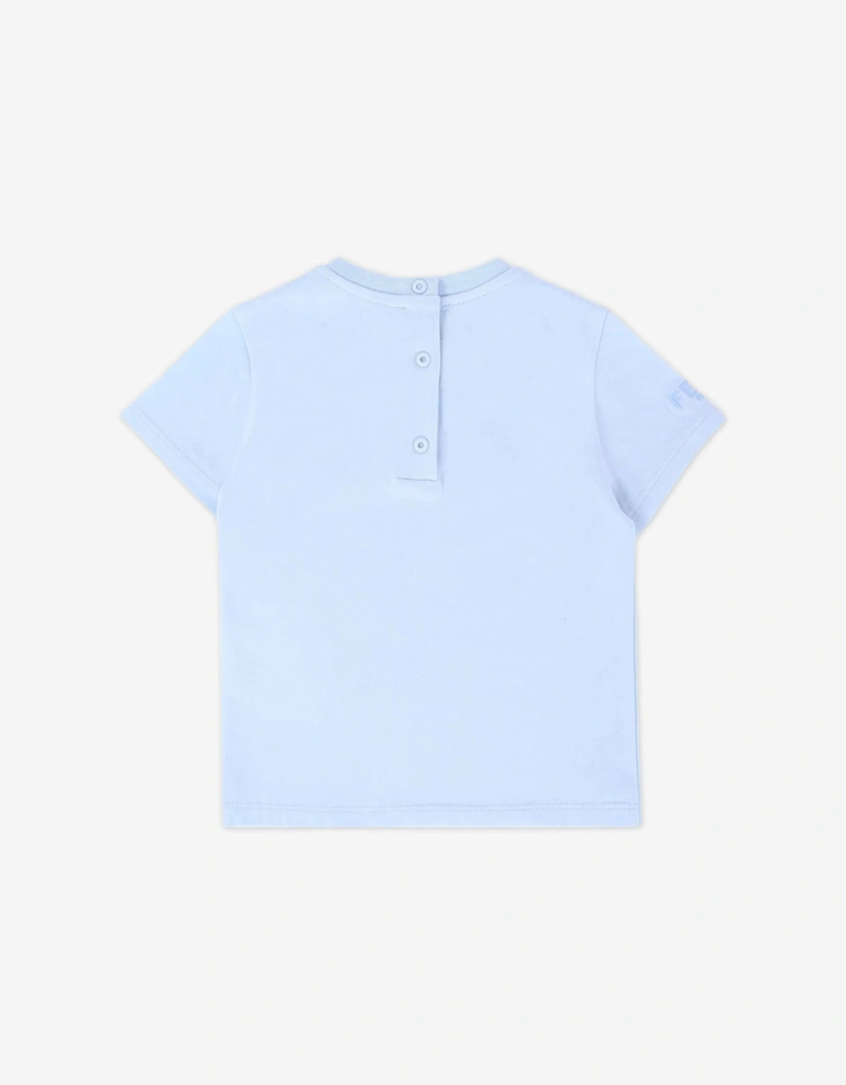 Baby Boys Bear T-Shirt in Blue