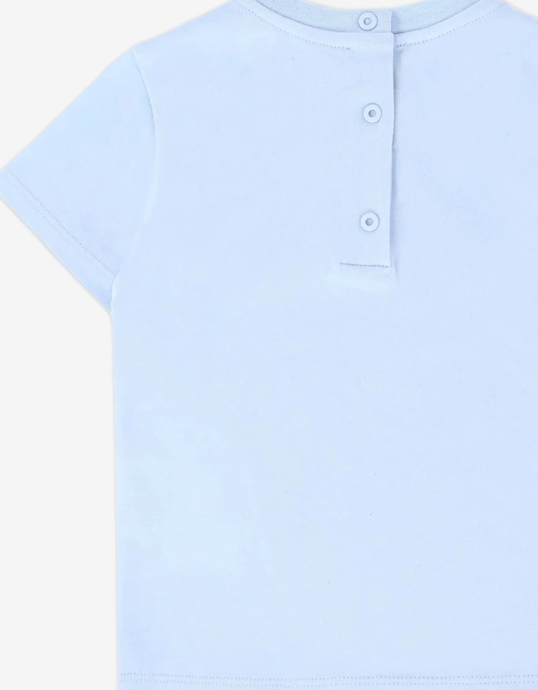 Baby Boys Bear T-Shirt in Blue