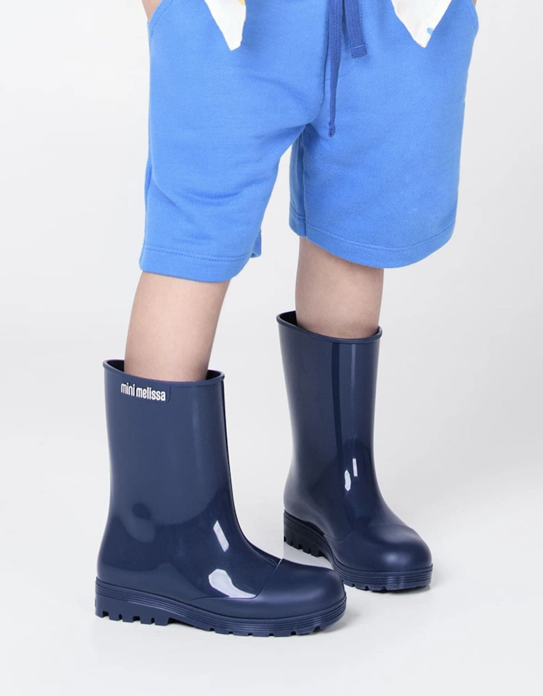 Girls Welly Boots in Navy