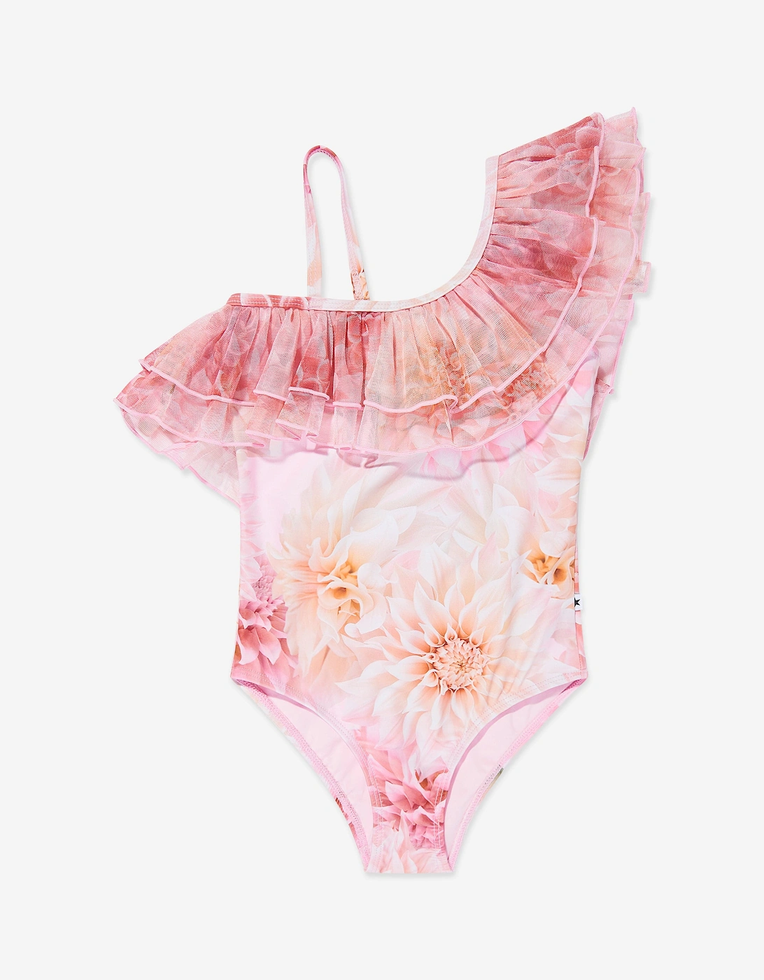 Girls Nilla Dahila Swimsuit in Pink (UPF50+), 5 of 4
