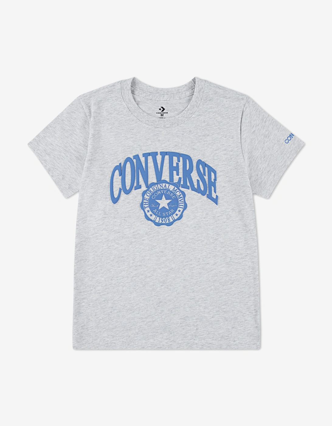 Girls Classic Graphic T-Shirt in Grey, 5 of 4