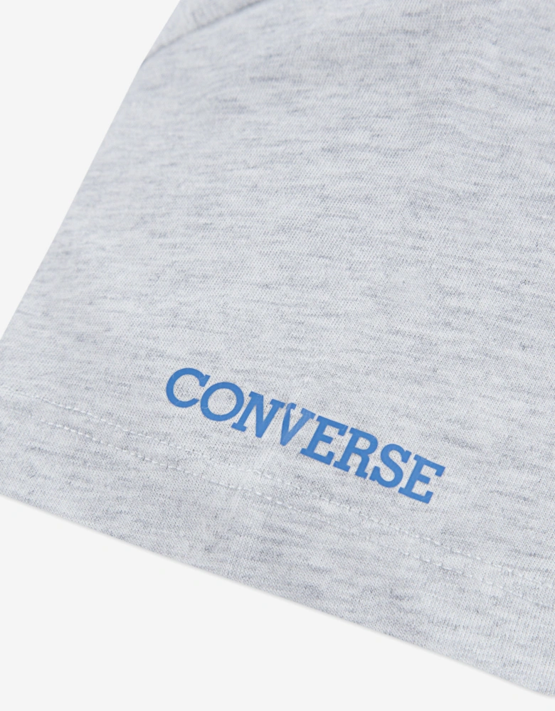 Girls Classic Graphic T-Shirt in Grey