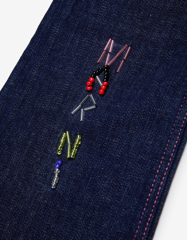 Girls Flared Jeans in Blue