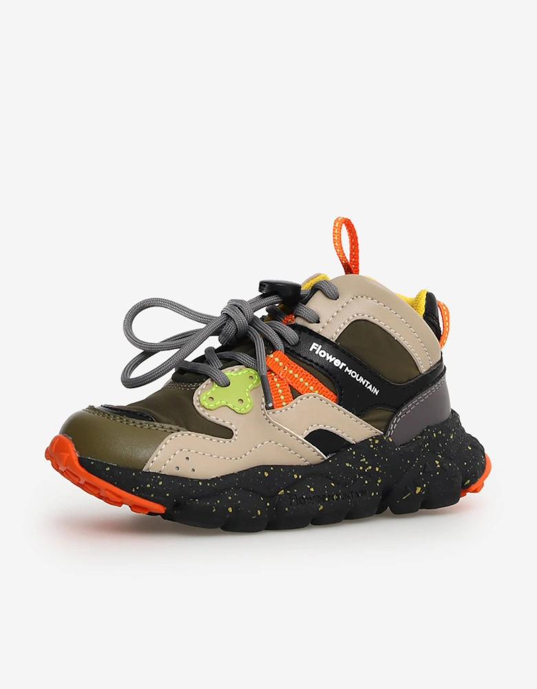 Kids Yamano 3 High Trainers in Multicolour