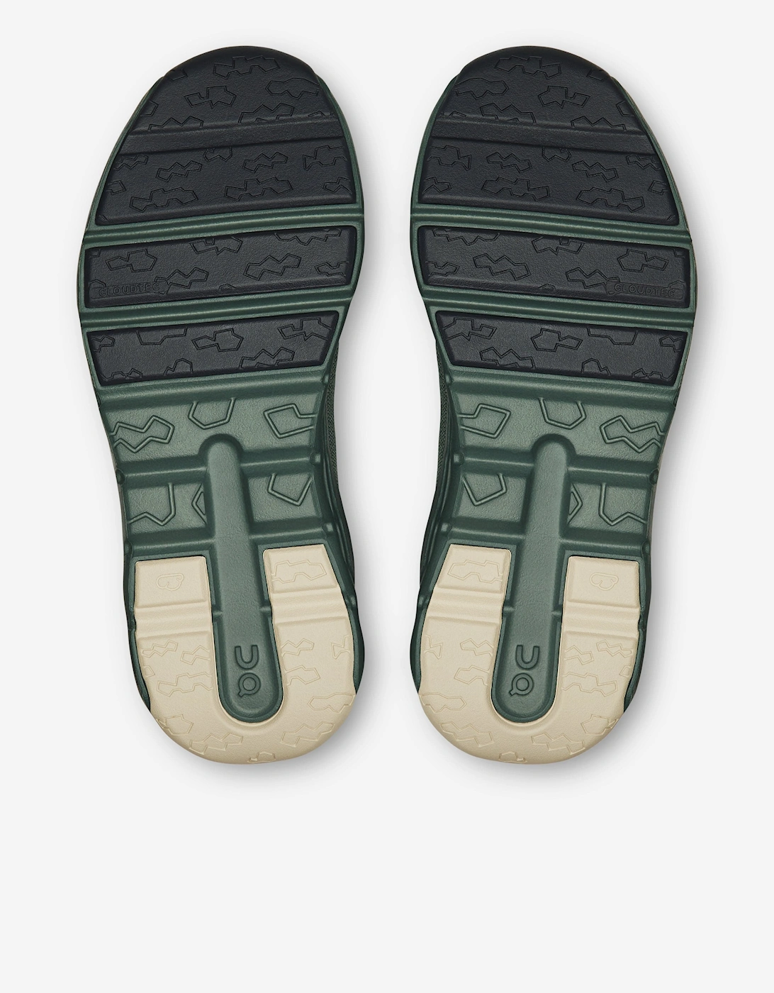 Kids Cloudleap Trainers in Green