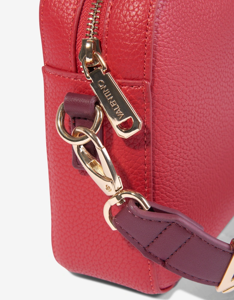 Alexia Crossbody Bag in Red (23cm)