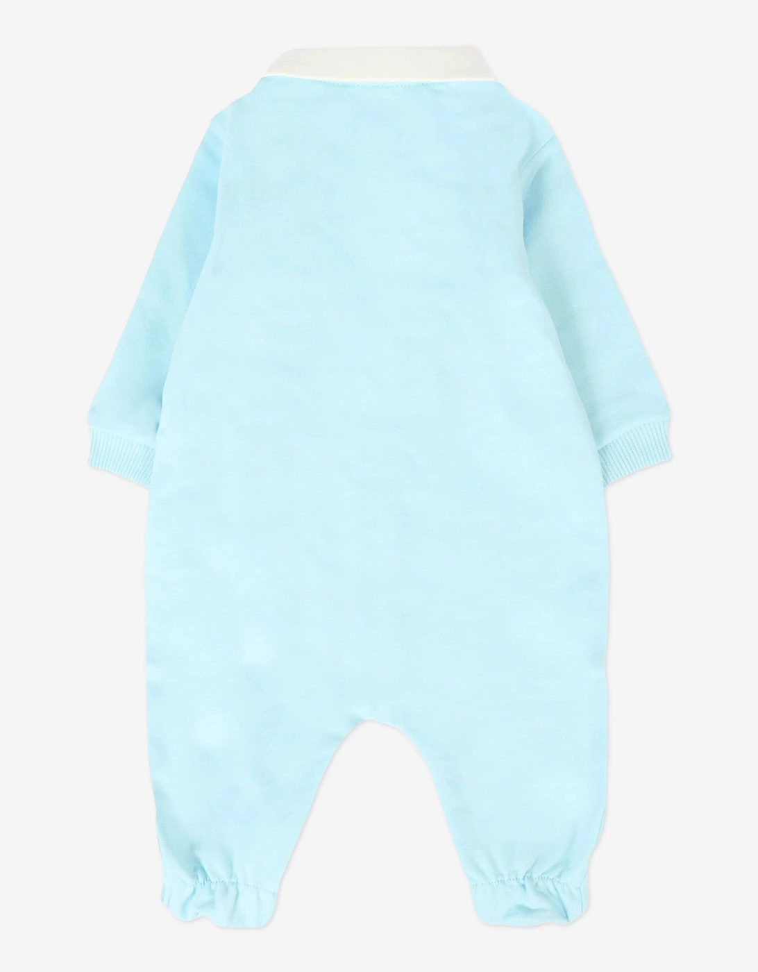 Baby Boys Bear Logo Babygrow in Blue