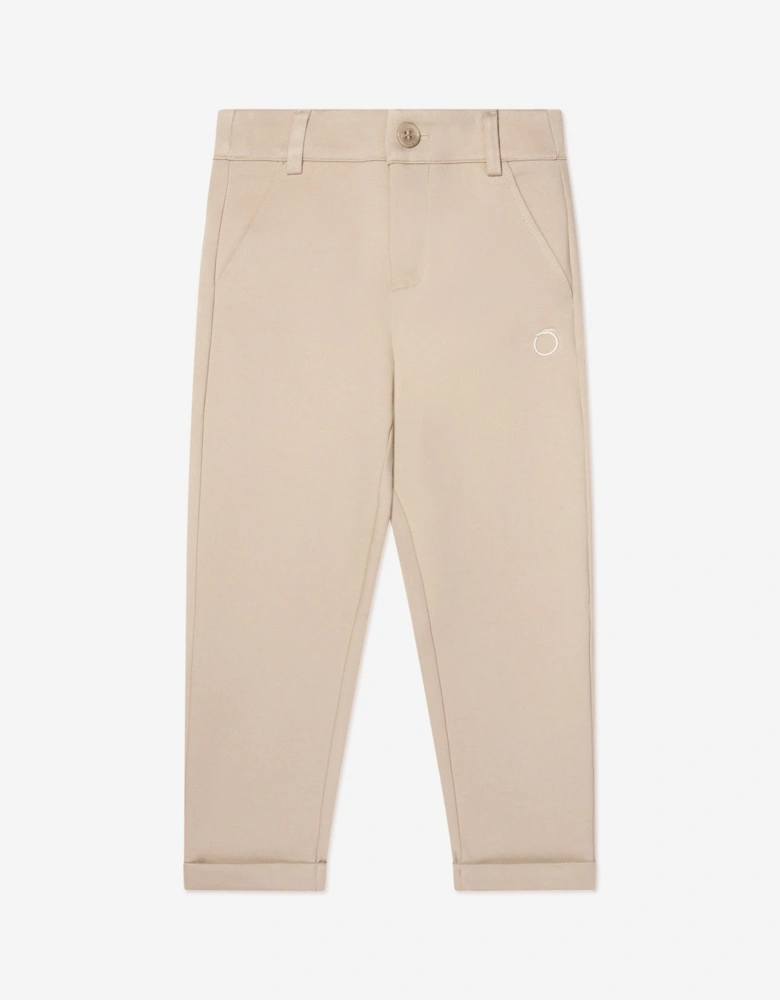 Boys Bergil Trousers in Beige