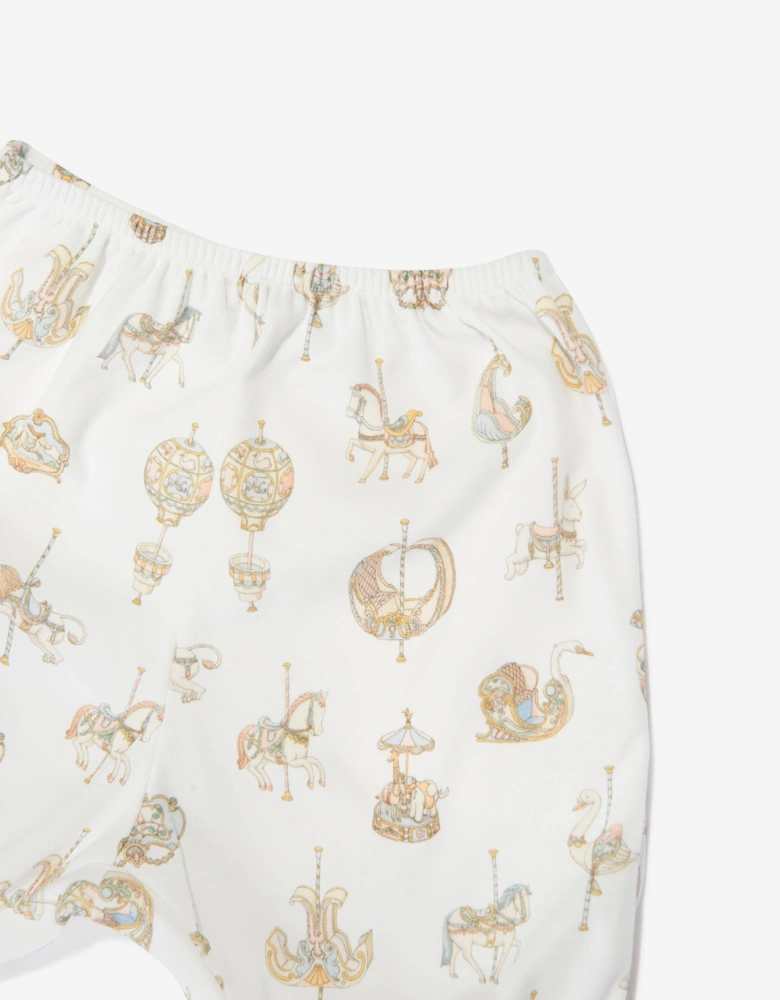 Baby Carousel Bloomers in White
