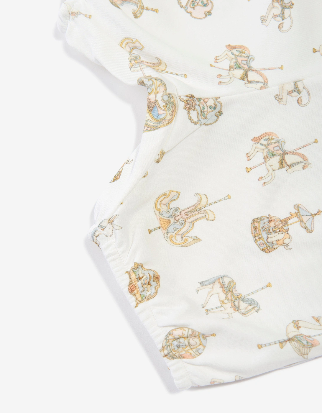 Baby Carousel Bloomers in White