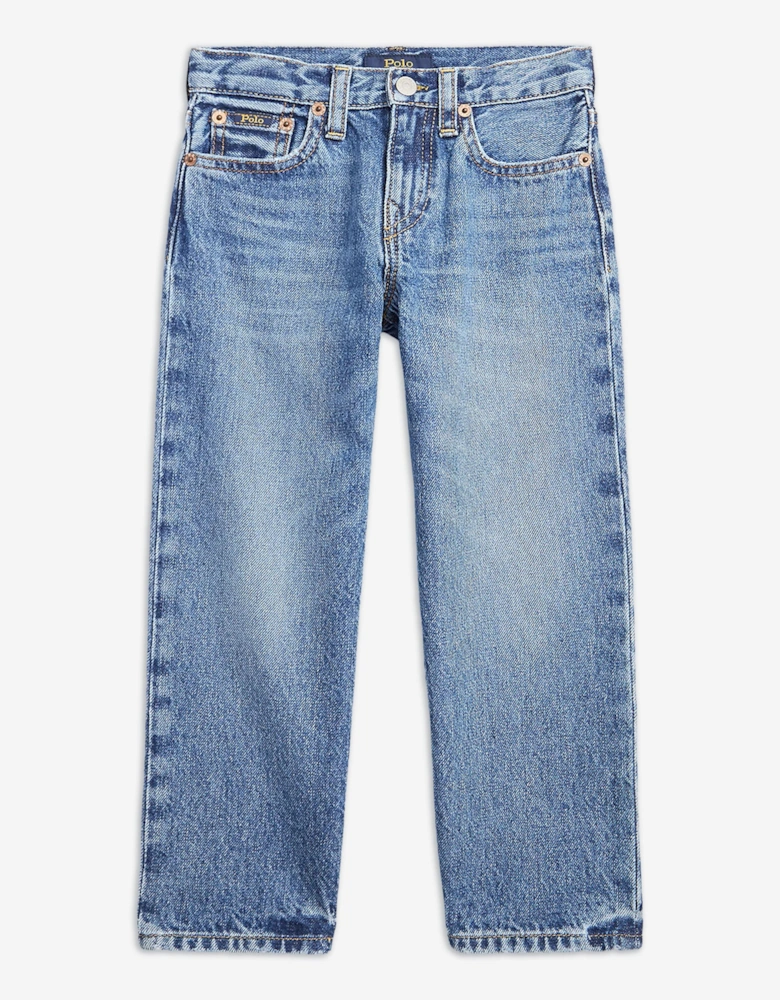 Boys Lynwood Relaxed Jeans in Blue