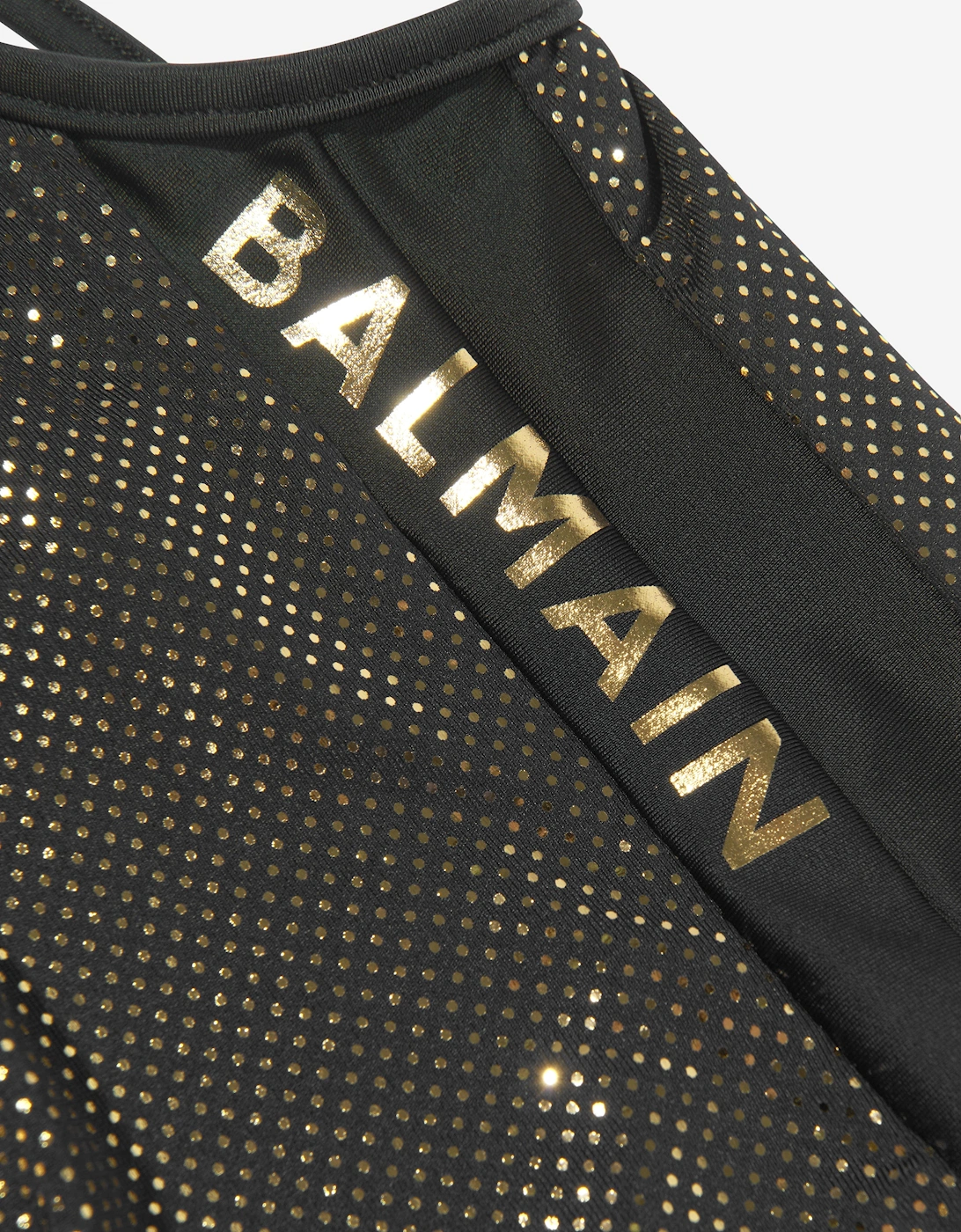 Girls Logo Swimsuit in Black