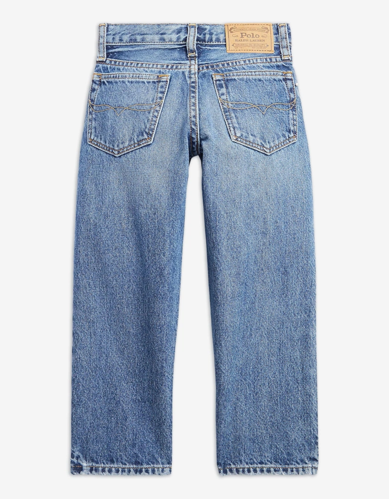 Boys Lynwood Relaxed Jeans in Blue