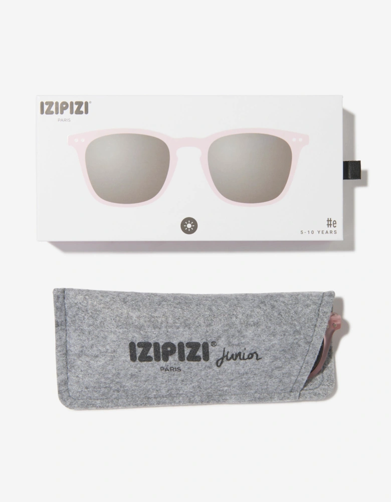 Girls Iconic Trapeze Sunglasses in Pink