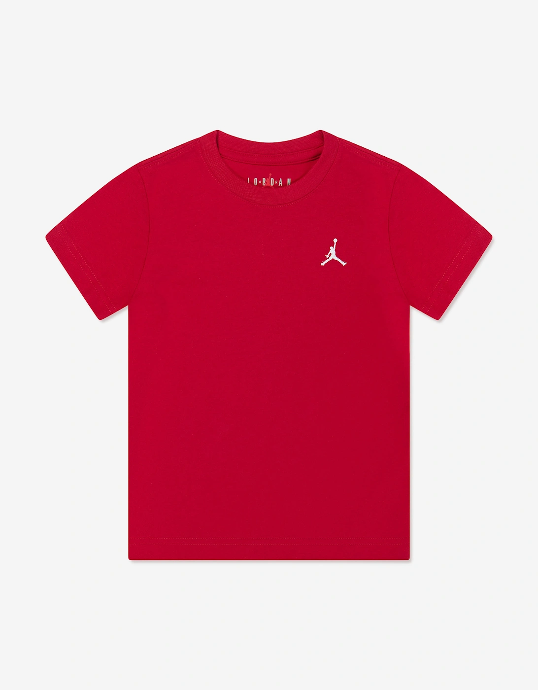 Jordan Boys Jumpman Air Embroidered T-Shirt in Red, 5 of 4