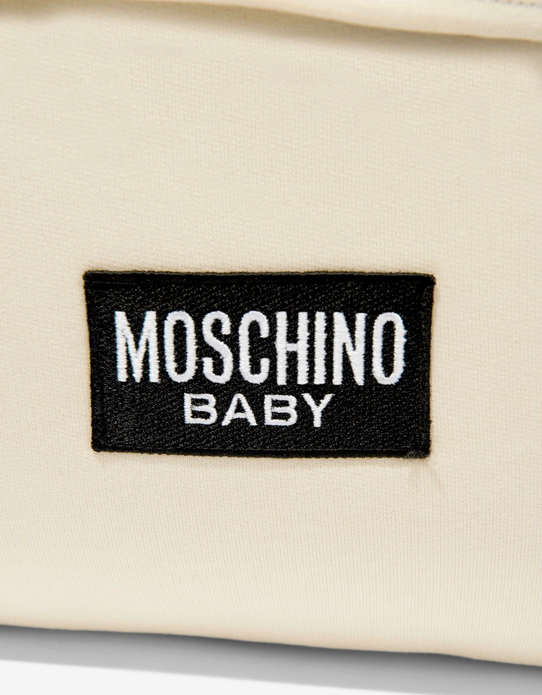 Baby Teddy Bear Logo Changing Bag in Beige (39cm)
