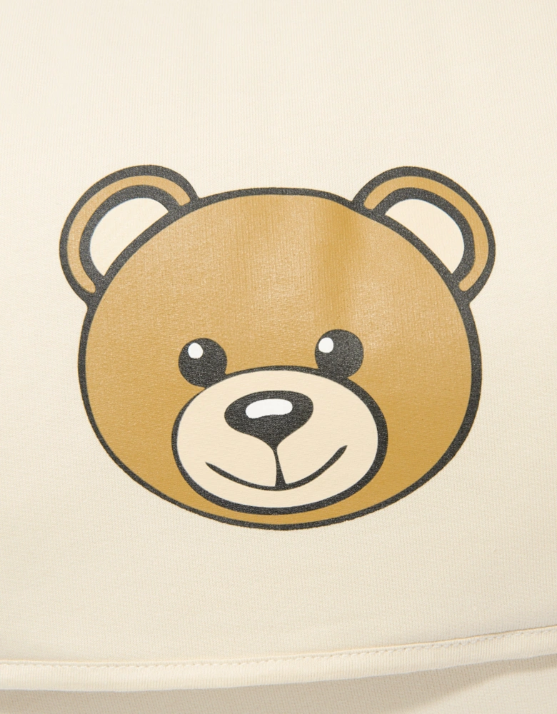 Baby Teddy Bear Logo Changing Bag in Beige (39cm)