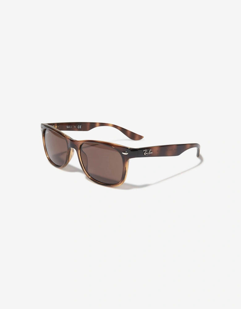Kids New Junior Wayfarer Sunglasses in Brown