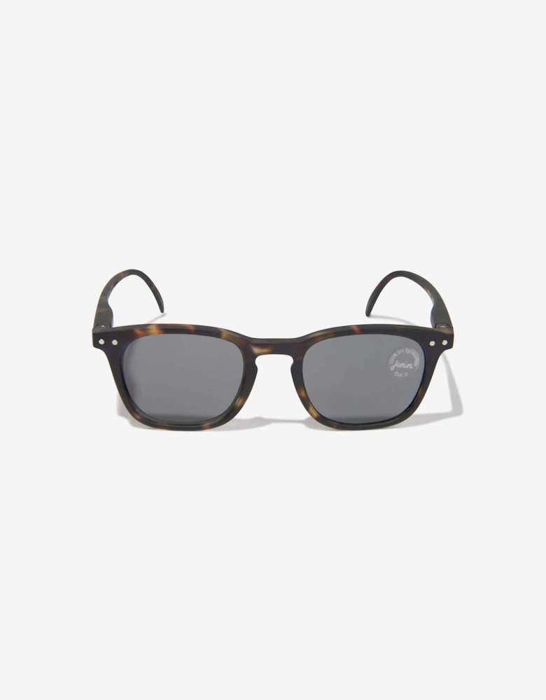 Kids Iconic Trapeze Sunglasses in Brown