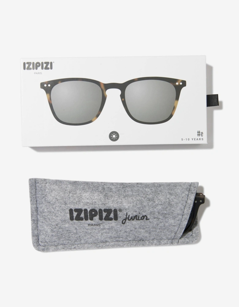 Kids Iconic Trapeze Sunglasses in Brown
