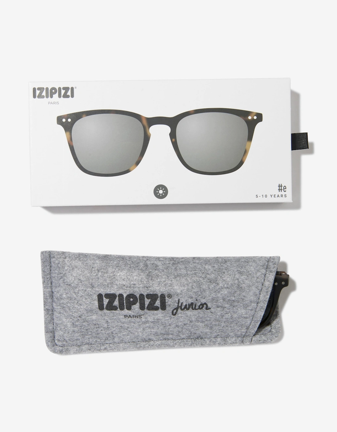 Kids Iconic Trapeze Sunglasses in Brown