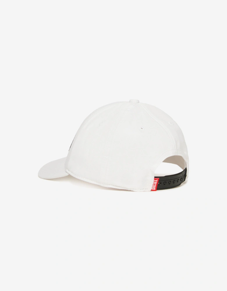 Boys Oval D Logo Cap in White
