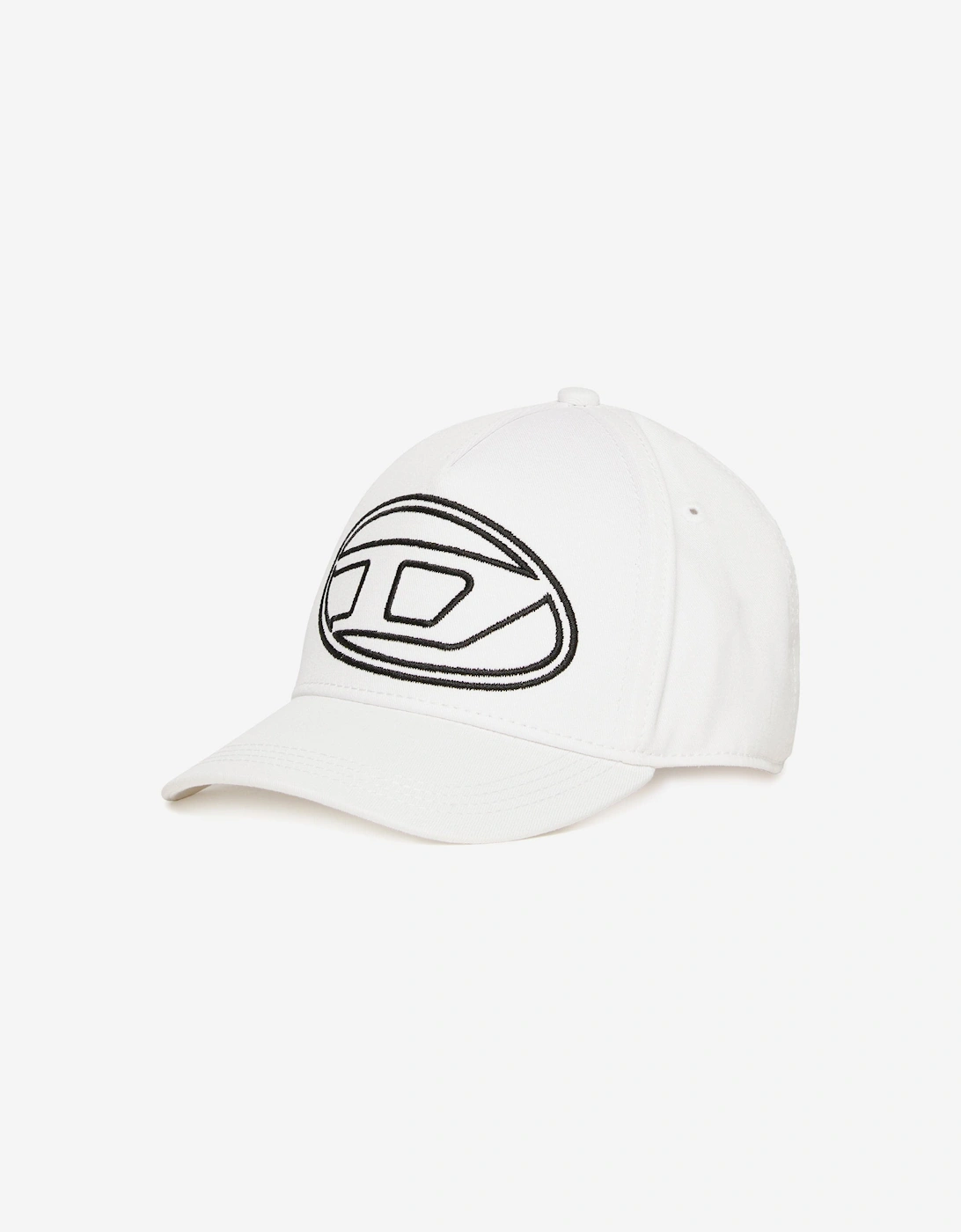 Boys Oval D Logo Cap in White, 5 of 4