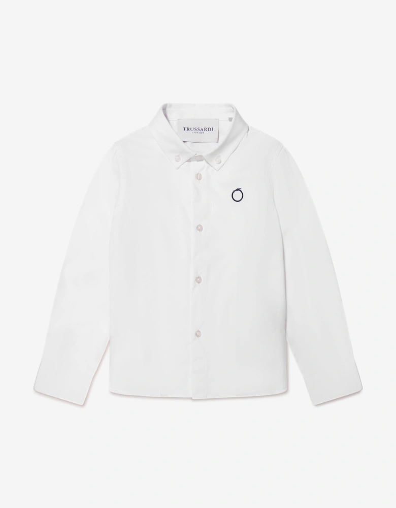 Boys Barlog Shirt in Ivory
