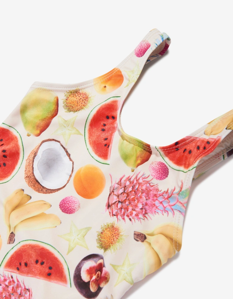 Girls Nika Magical Fruits Swimsuit in Multicolour (UPF50+)