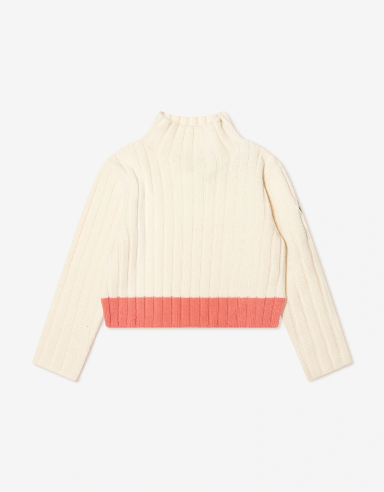 Enfant Girls Wool Knitted Dress