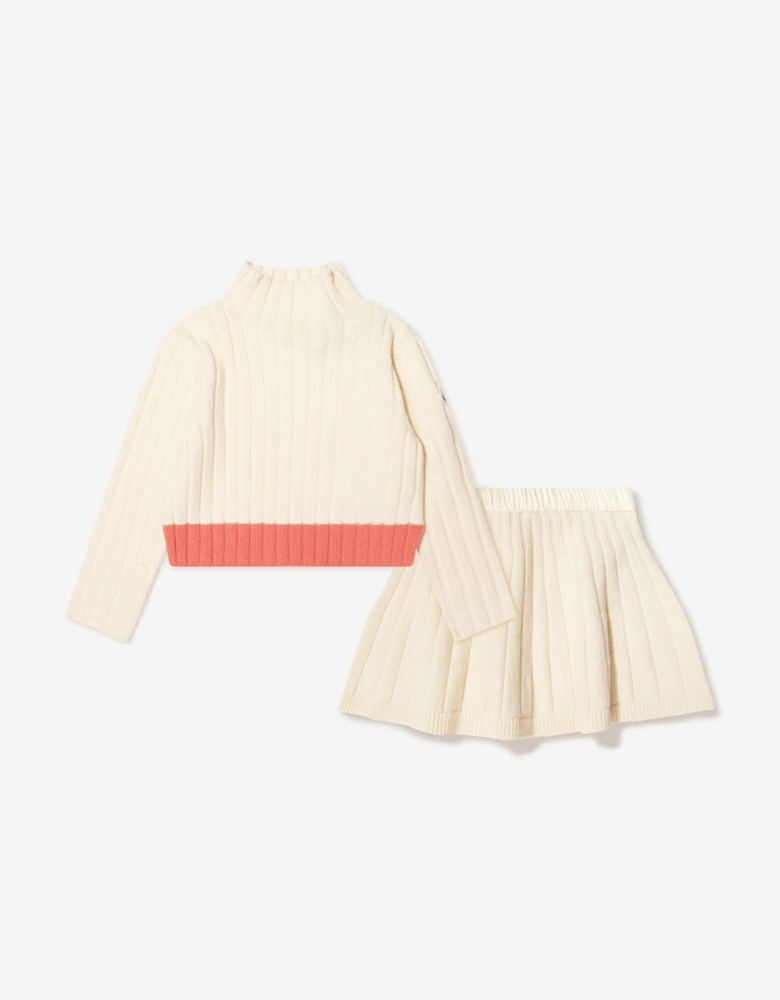 Enfant Girls Wool Knitted Dress